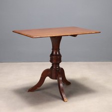 Tavolino a Vela Antico Mogano Piano a Vela Regno Unito XIX Secolo Originale