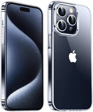 iPhone 15 Pro Max Clear Case Shockproof Ultra Slim Crystal Clear Protection