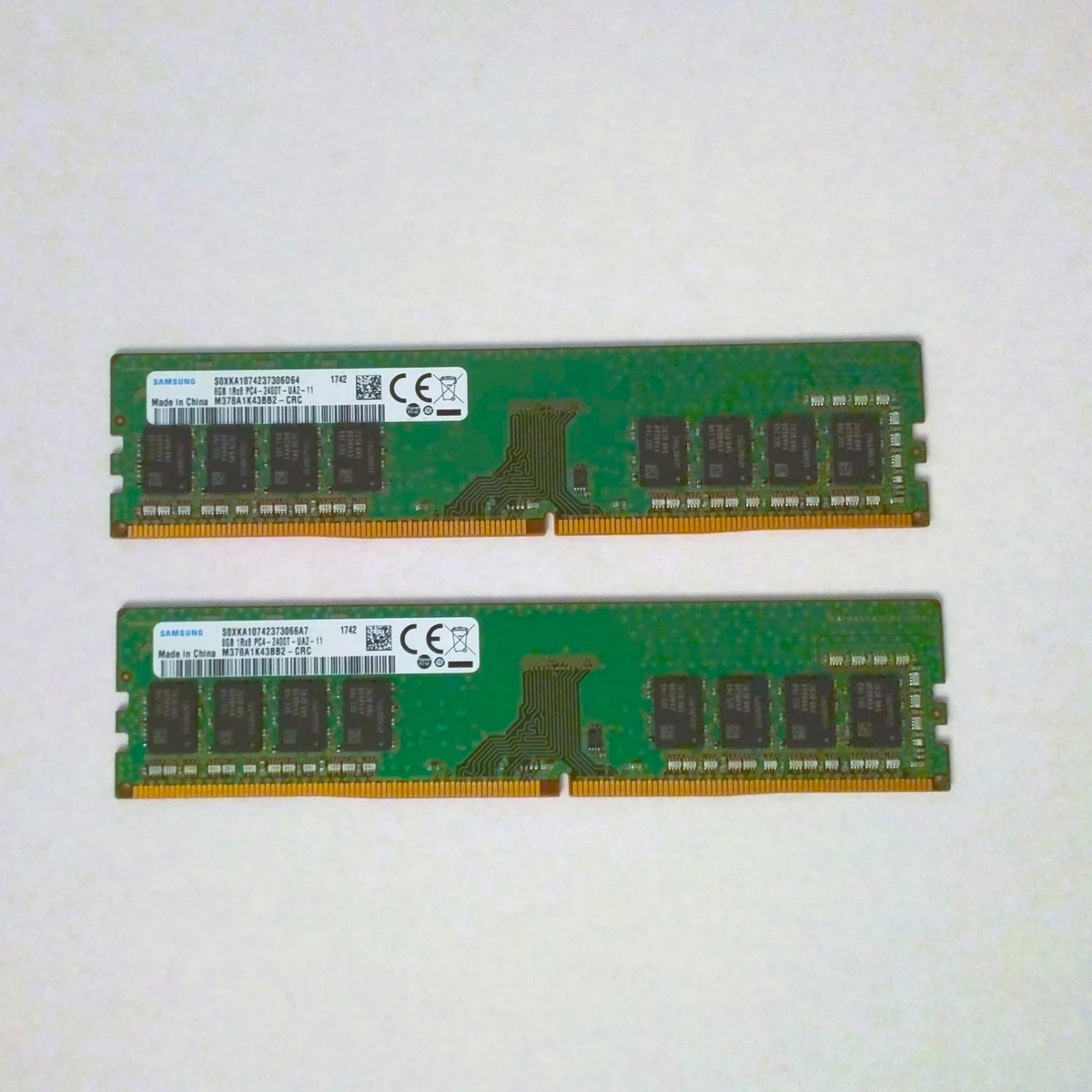 Samsung DDR4 SDRAM 8 GB Capacity per Module DIMM Computer Memory