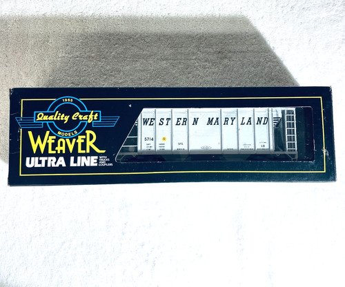 Tolva cubierta PS-2: Western Maryland #5714 (Weaver Ultra Line, calibre O) | Zustand: Used