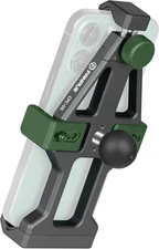 FANAUE Aluminum Motorcycle Phone Holder with 1" Ball Head Adapter Compatible wit