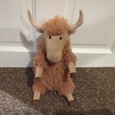 Jellycat Retired Herbie Highland Cow Soft Toy Plush VGUC
