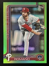 2025 Topps Series 2 - Jordan Romano #424 Green Rainbow Foilboard /99