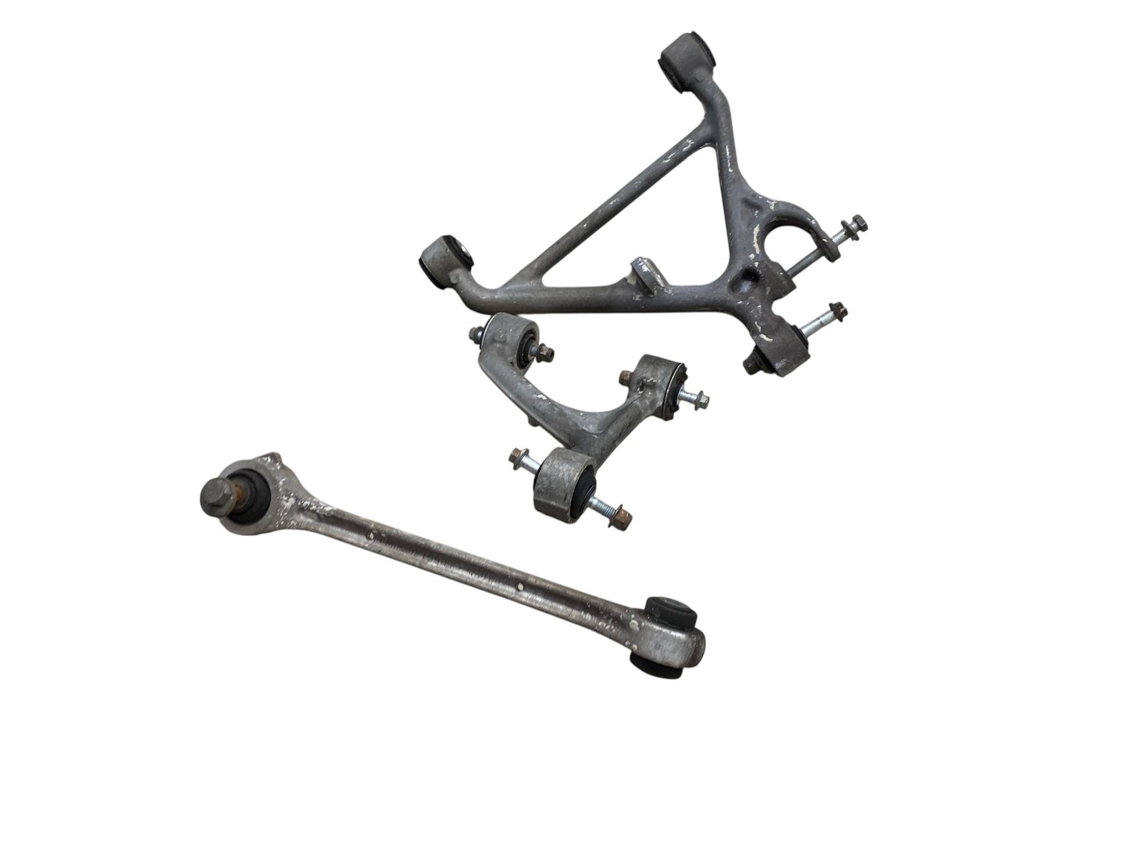 2006-2016 ASTON MARTIN V8 VANTAGE OEM RIGHT REAR UPPER LOWER ARM SET 3 PCS *34K*