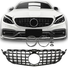 SPORT K&Uuml;HLERGRILL GRILL PANAMERICANA PASST F&Uuml;R MERCEDES W205 2014-2021