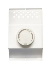 Cadet 08734 White Double-Pole Built-In Thermostat Baseboard