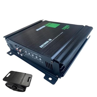 Audio360 AD2000.1 Monoblock Car Audio Amplifier, 2000W Max Power, Compact 