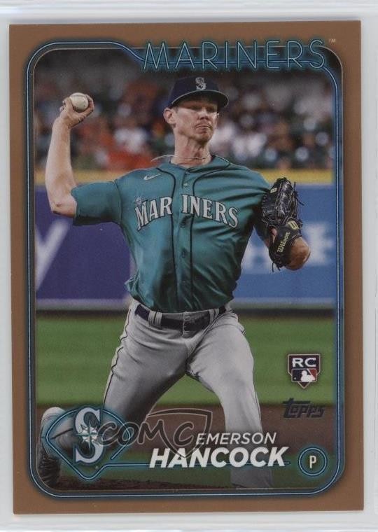 2024 Topps Series 1 Gold /2024 Emerson Hancock #39