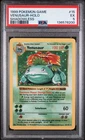1999 POKEMON BASE SET SHADOWLESS #15 VENUSAUR-HOLO PSA 5