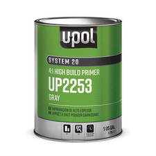 U Pol Up2253 System 20 High Build Primer 41 Multi-use 1 Gallon