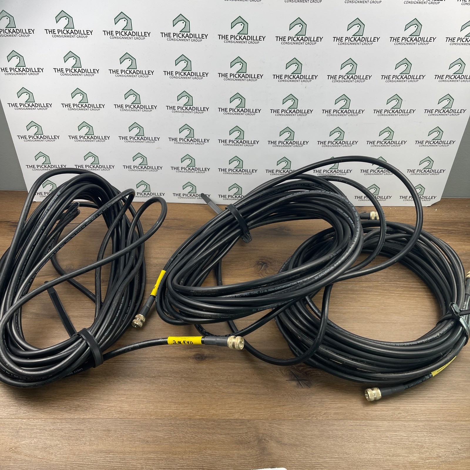DX Engineering 50ft RG-213/U Coaxial Cable PL-259 DXE-213UDX050 Set of 3