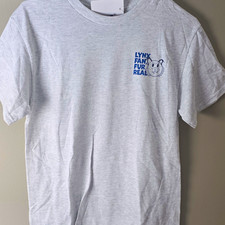 Gildan Minnesota Lynx WNBA Basketball Gray T-Shirt Size S "Lynx Fan Fur Real"