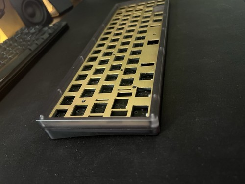 Clavier KBDFans 67% KBD67v2 MKII encre noir polycarbonate bricolage Hotswap - Photo 2/4