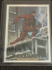 2024 SkyBox Marvel Masterpieces ‘92 Platinum- Rainbow #12 Daredevil