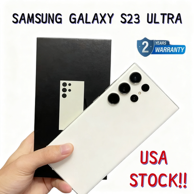 New Samsung Galaxy S23 Ultra 5G SM-S918U1 256/512GB Smartphone