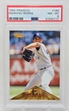 1996 Pinnacle MARIANO RIVERA RC CARD PSA 8 NM-MT