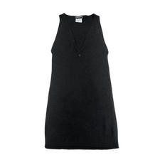 CHANEL Black Cashmere Dress