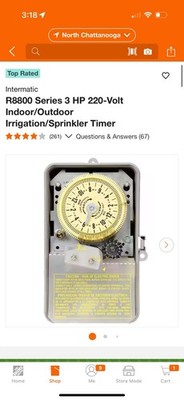 Intermatic Automatic Sprinkler Timer Controller