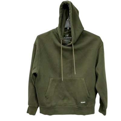 Pull&Bear Basic Tie-Dye Full Zip Hoodie Jacket Green XS Pullover Khaki