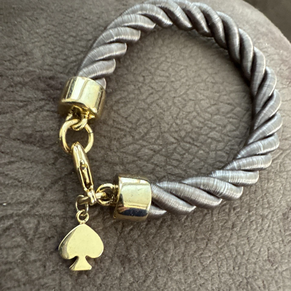 Pulsera Kate Spade tela/metal dorado Foto 3 de 3