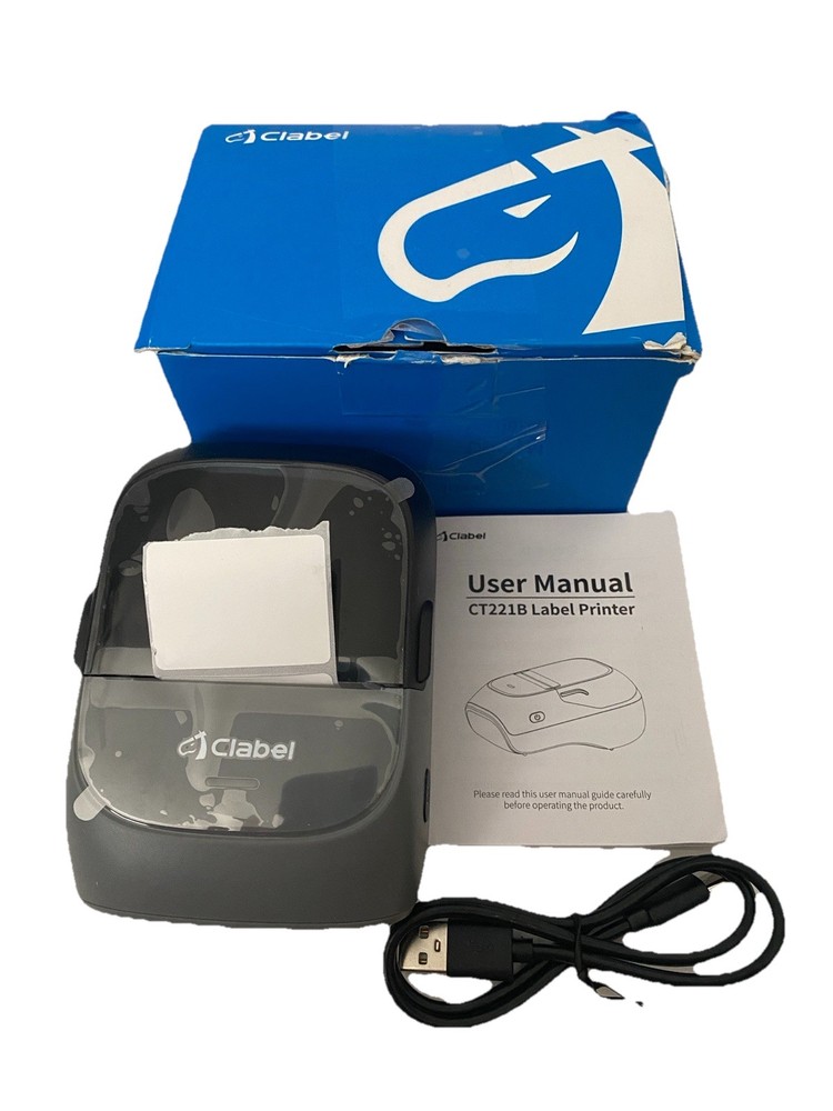 Clabel CT221B Label Maker Printer New In Box Clabel CT221B Label Maker Printer New In Box