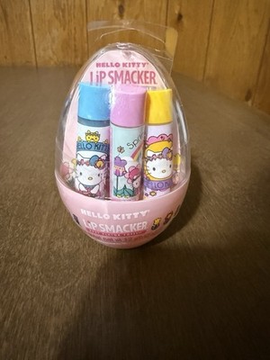 hello kitty lip smackers 2022 Plastic Easter Egg Unopened