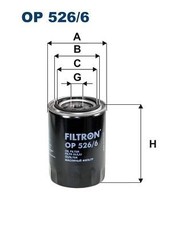 Filtron OP 537 Ölfilter für ALFA ROMEO AUTOBIANCHI  passend für FIAT LANCIA Schm