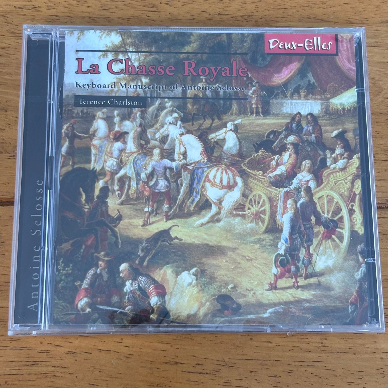 Terence Charlston – La Chasse Royale CD 2010 Baroque Harpsichord Deux-Elles