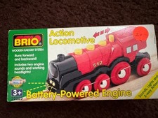 Brio Vtg. MIGHTY RED 512 Locomotive 33223 in box- untested