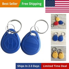 10PCS 125Khz RFID Key Fob Proximity ID Card Token Tag Keypad Card for Door Ent