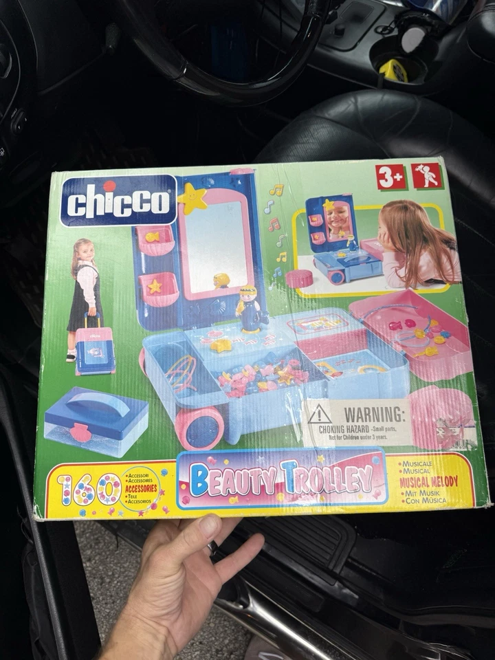 Chicco 美容推车 音乐剧 Gioco Bambine Giocattolo 复古 — 第 2/4 张图片