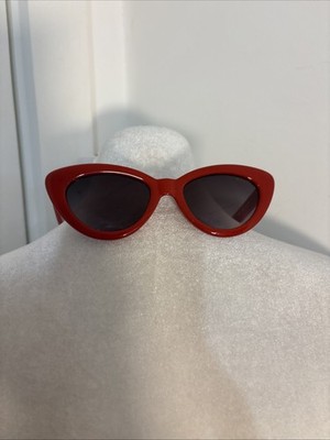 Women's Cat-Eye Hot Red Guess Los Angeles Sunglasses GF6078 51-18-140