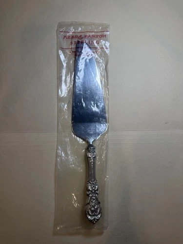 Pie Cake Server Reed & Barton FRANCIS I ~10.25" Mirrorstele w/ Sterling Handle
