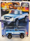 Hot Wheels Boulevard #5 '83 Chevy Silverado 4x4 In Blue