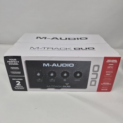 M-Audio M-Track Duo USB Audio Interface
