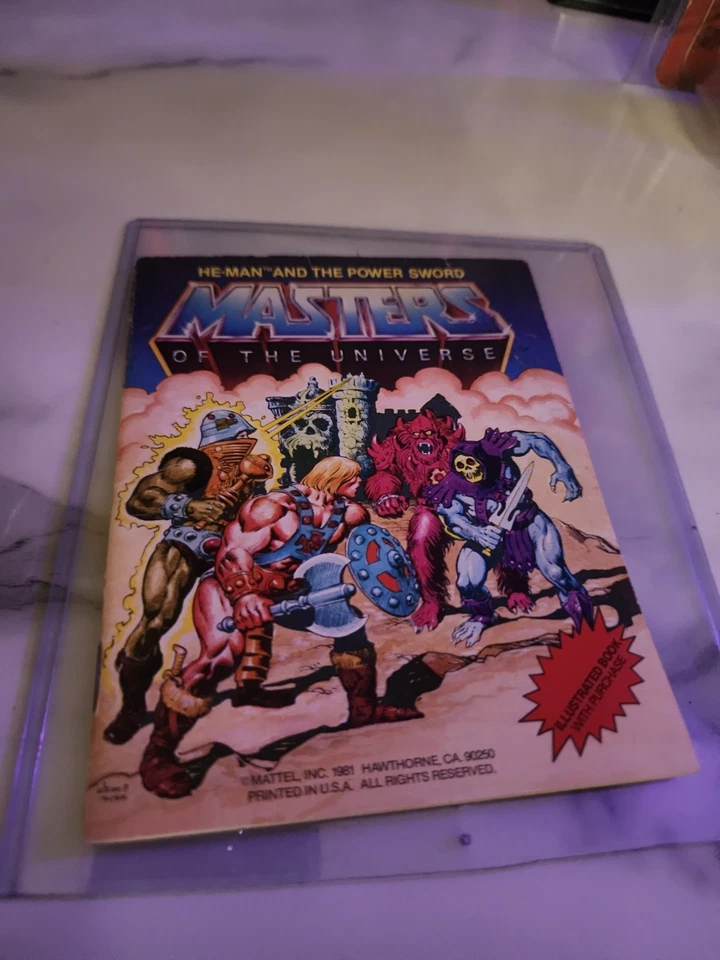 MASTERS OF THE UNIVERSE HE-MAN AND THE POWER SWORD MINI COMIC 1981 - Image 3 of 4