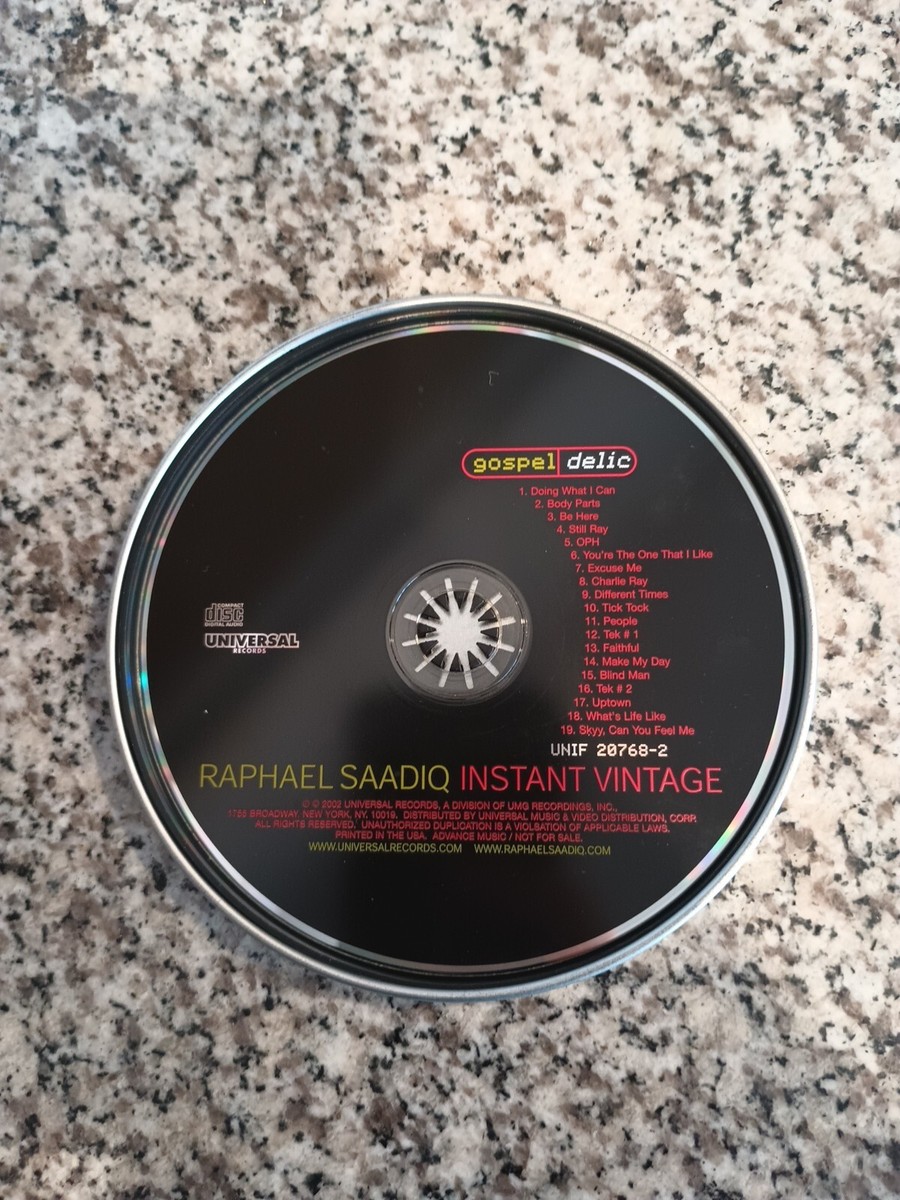 レコード Raphael Saadiq – Instant Vintage 2002初盤