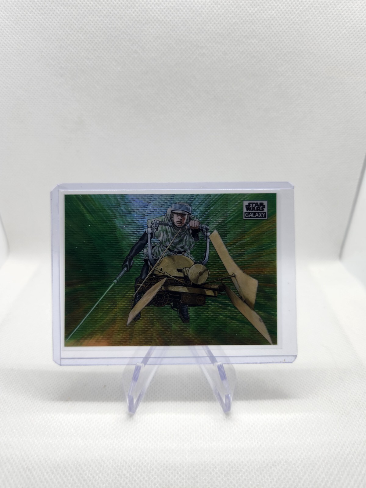 2021 Topps Star Wars Chrome Galaxy - ENDOR CHASE #62 - Wave Refractor /99