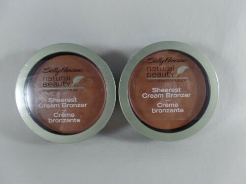Carmindy Sally Hansen Natural Beauty Sheerest Cream Bronzer Havana Glow Lot of 2