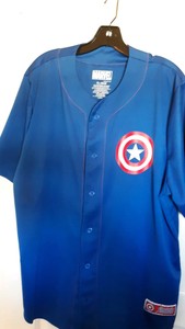 captain america baseball jersey