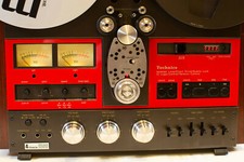 Red Technics Lower Faceplate Inserts Technics Tape Deck Fits 1500 1506