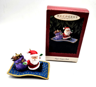 1994 Hallmark Keepsake Ornament Magic Carpet Ride Handcrafted with Original Box