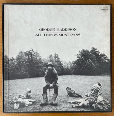 GEORGE HARRISON - ALL THINGS MUST PASS Apple Records AP9016C 1973 Japan 3xLP VG+