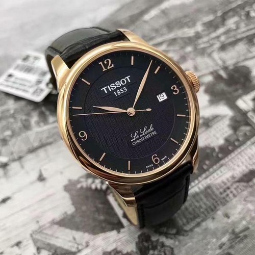 Tissot T006.408.36.057.00 Le Locle Chronometre Black Dial Analog Men's Watch  | eBay