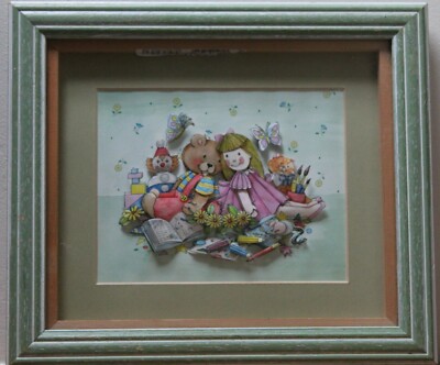 3D Children's Framed Print