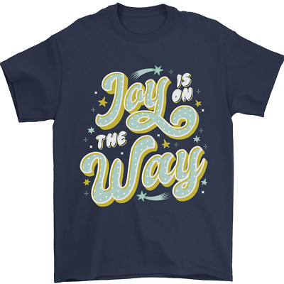 Joy On the Way Neu Baby Schwangerschaft Schwanger Herren T-Shirt 100% Baumwolle