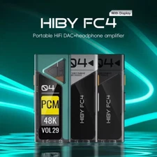 HiBy FC4 HiFi USB DAC Headphone Amplifier Dual CS43131 AB1565 Decoder PCM768 DSD