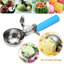 Ice Cream Mash Potato Dough Food Spoon Scoop Kitchen Stainless Steel Cookie Tool