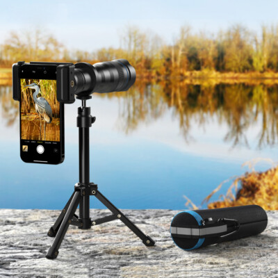 APEXEL 36X Telephoto Lens Kit with Metal Tripod Universal O9Q8 | eBay
