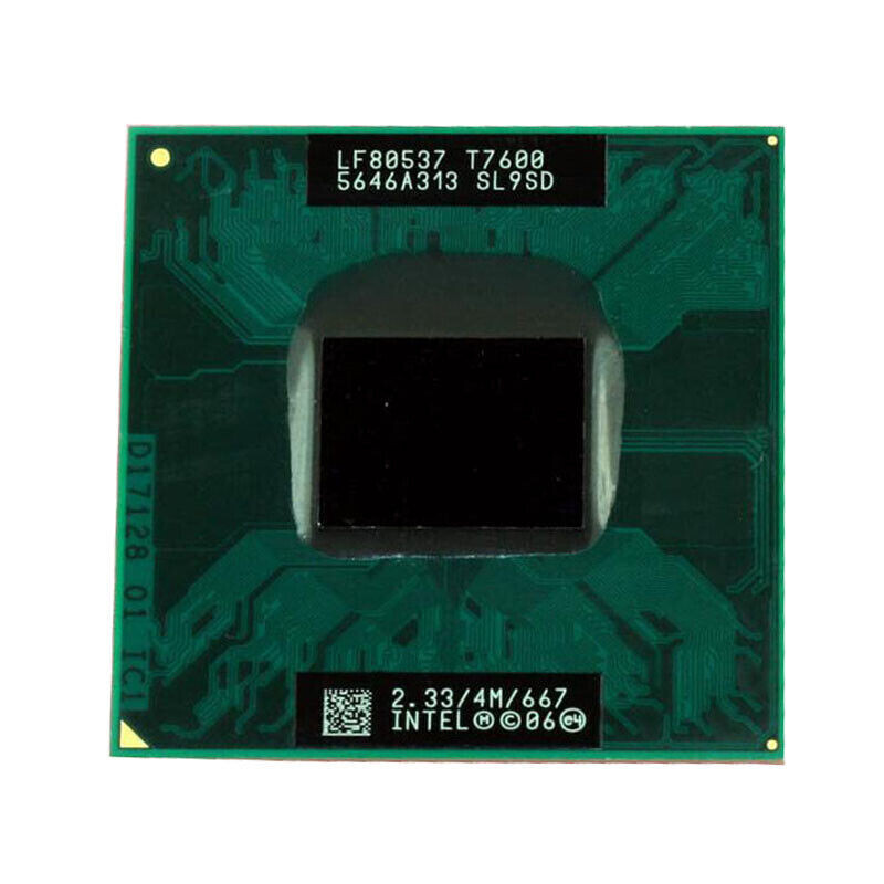 Intel Core 2 Duo T7600 2.33GHz Dual-Core (LF80537GF0534M